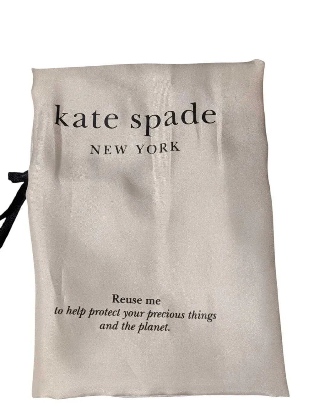 New Kate Spade ♠️ Katy Textured Black Leather Flap Chain bag Purse